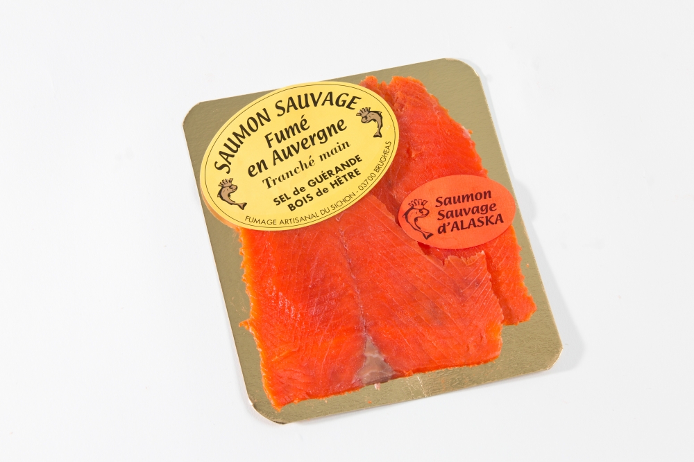 Fumage Artisanal du Sichon - 2 Tranches saumon sauvage d'Alaska