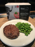 10 Steaks hachés de bison surgelés - 1kg (EARL Les Bisons d'Auvergne)