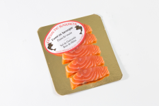 Coeurs de saumon fumé 120g (Fumage Artisanal du Sichon)