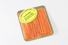 Lanières de saumon fumé 150g (Fumage Artisanal du Sichon)